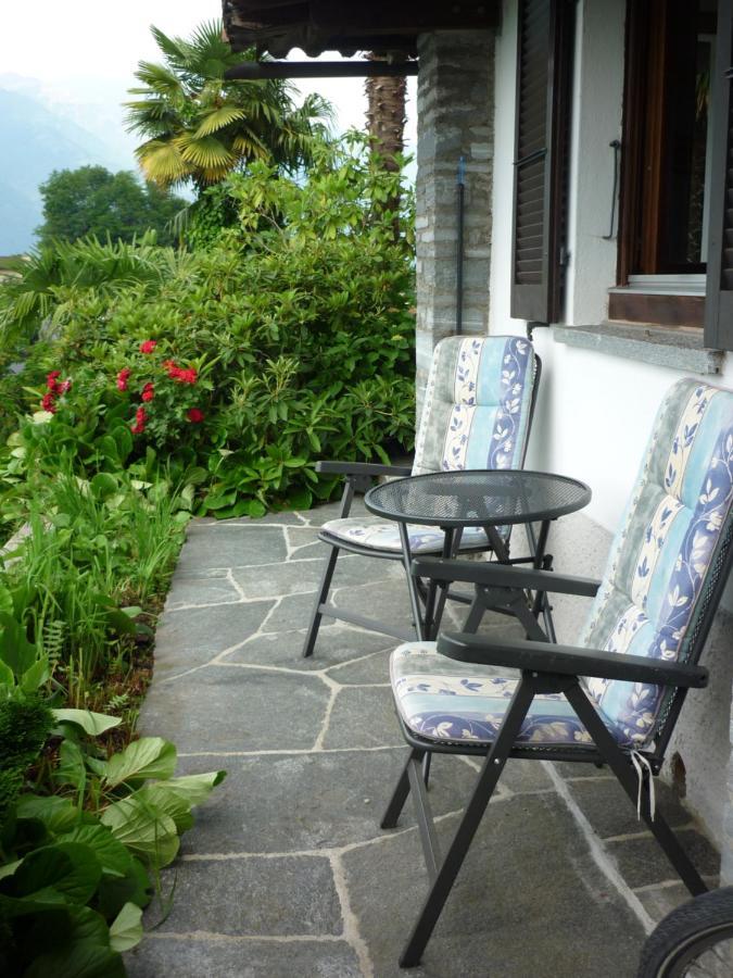 Apartmán Casa Petra 1 1/2 Zi, Orgnana 83 Gambarogno Exteriér fotografie
